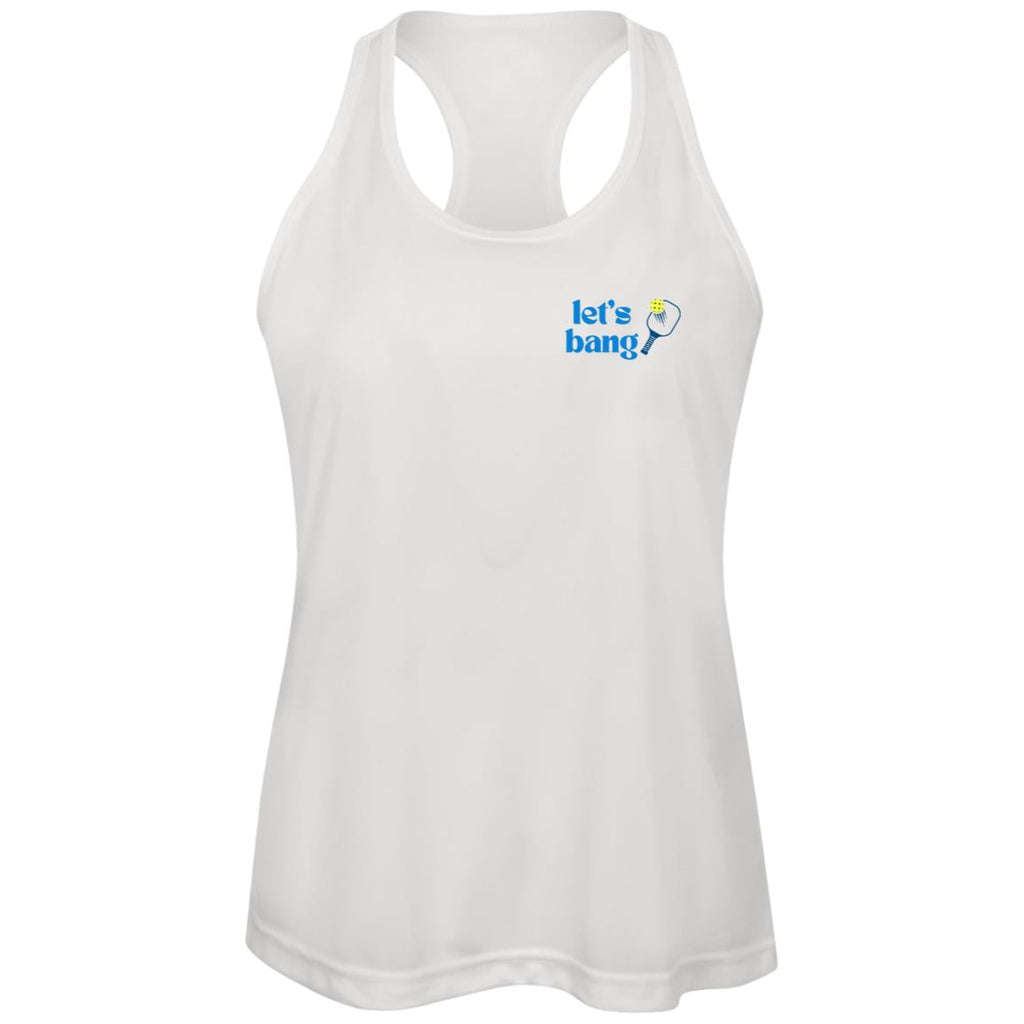Womens Lets Racerback Small Logo
