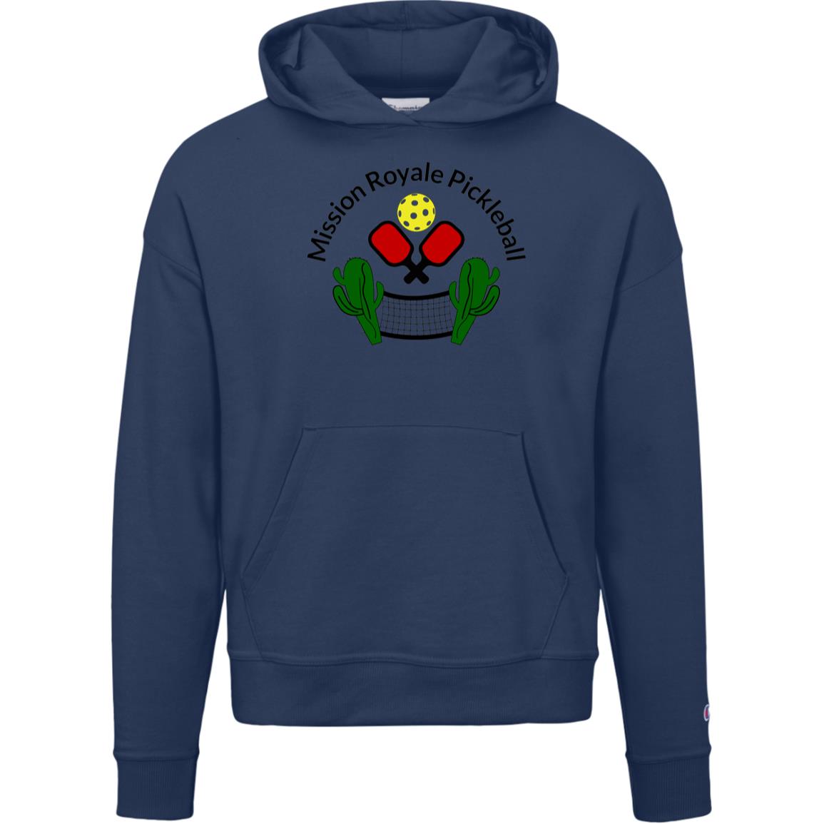 Mission Womens Champion Hoodie Large Logo