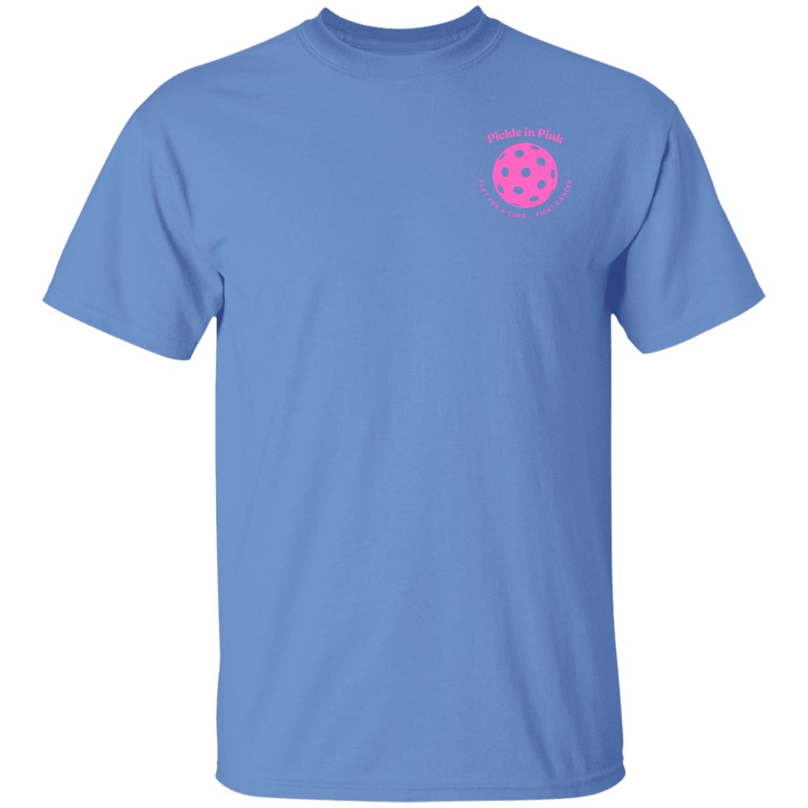 Mens Pink Cotton Small Logo