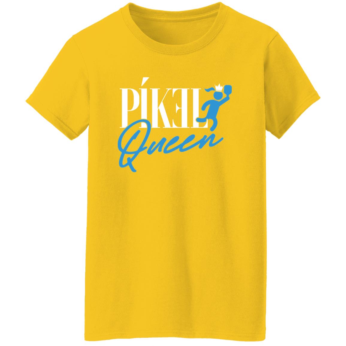 Womens Cotton Queen Large Logo
