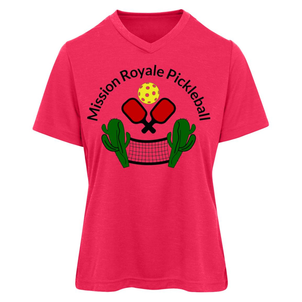 Mission Womens Performance Large Logo