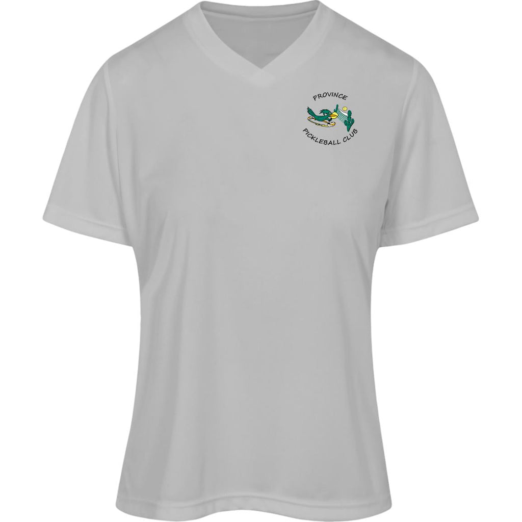 Province Womens Performance Front and Back Logo