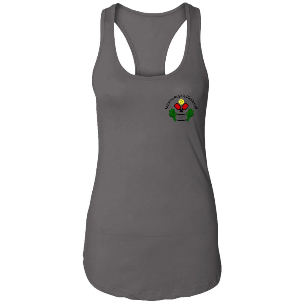 Mission Womens Racerback Small Logo