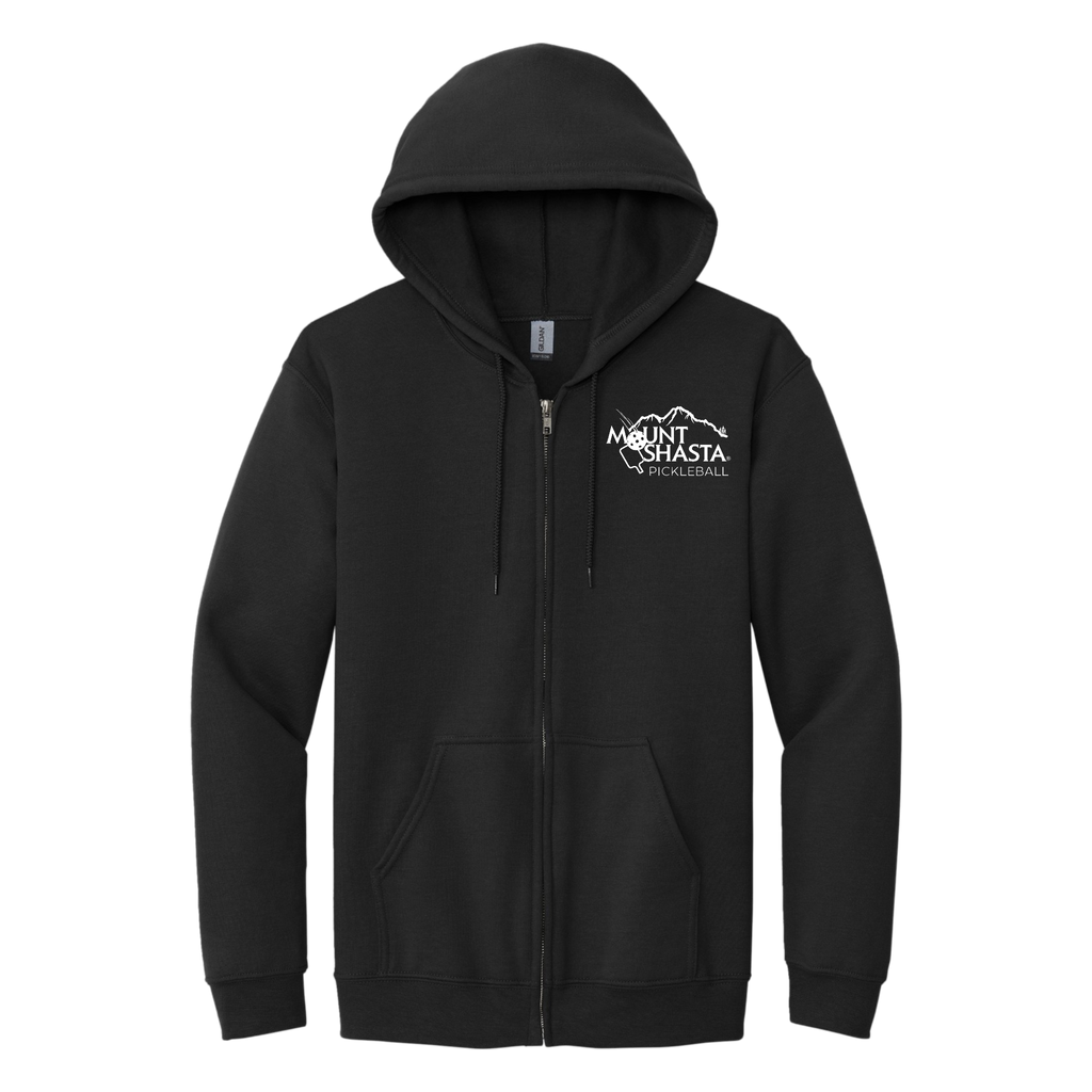 Shasta Unisex Full Zip Hoodie Main Logo