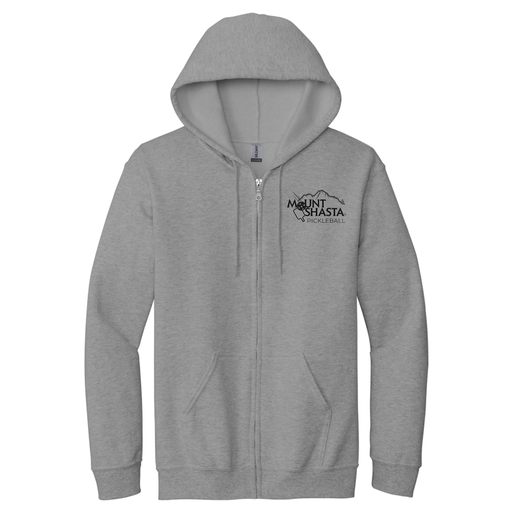 Shasta Unisex Full Zip Hoodie Main Logo