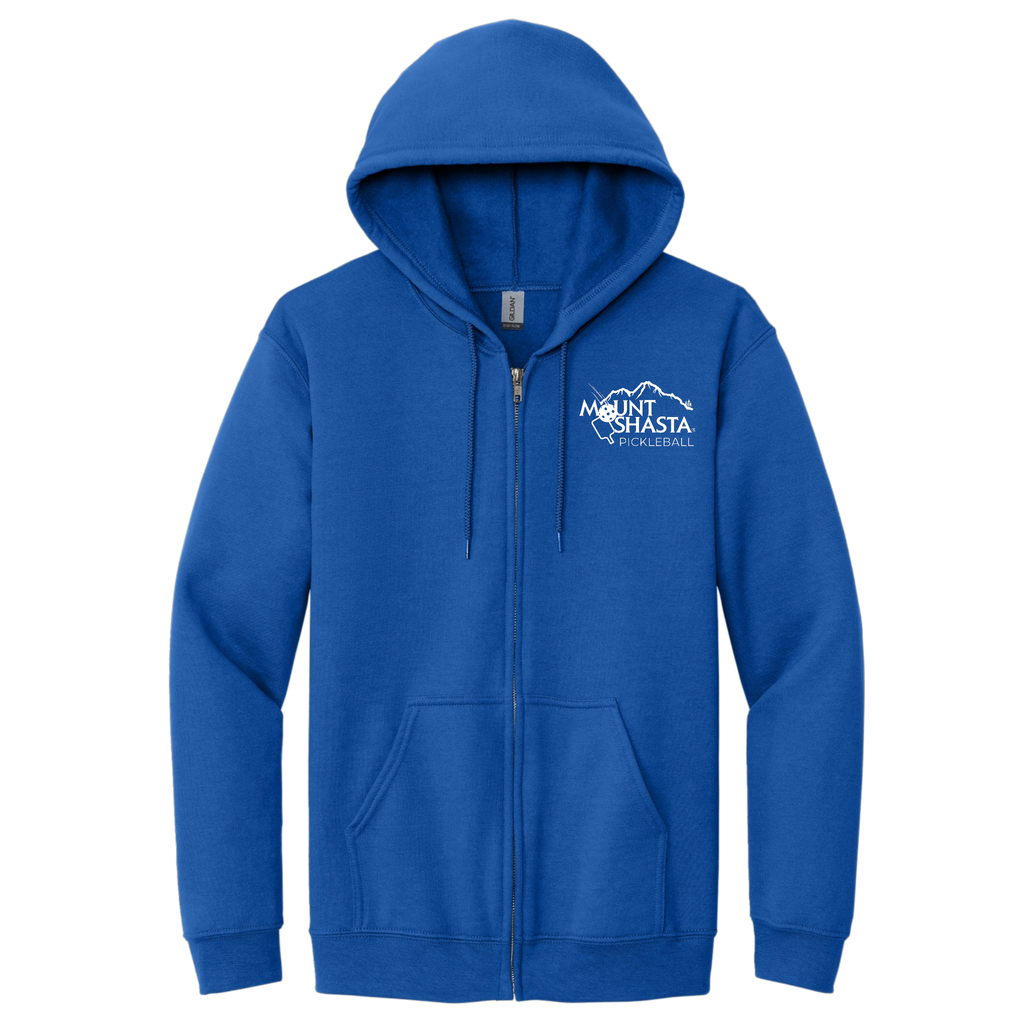 Shasta Unisex Full Zip Hoodie Main Logo