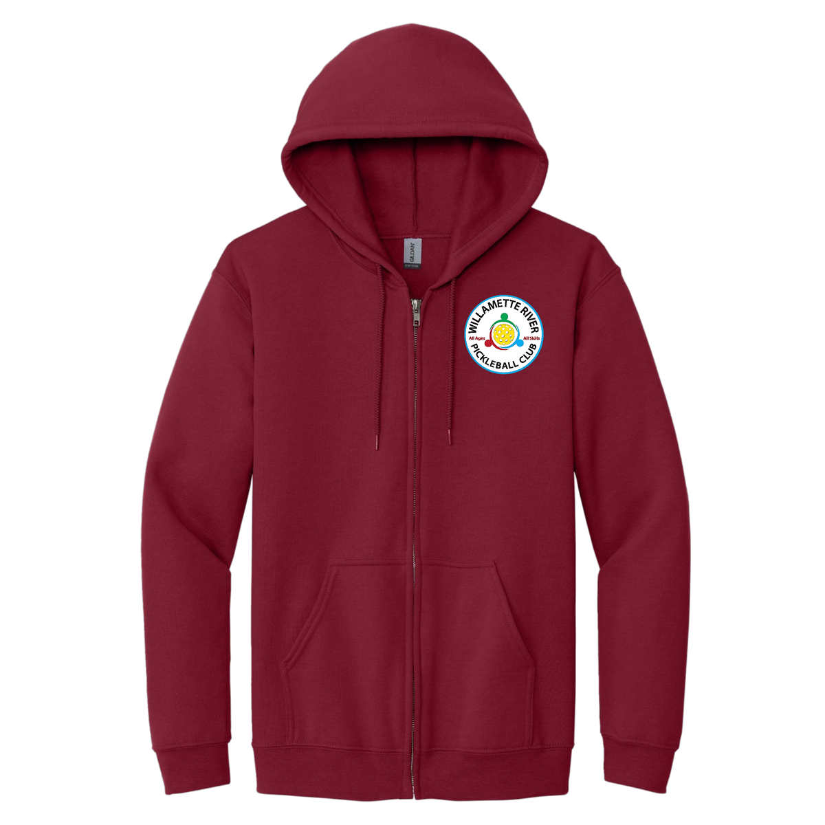 Willamette Unisex Full Zip Hoodie