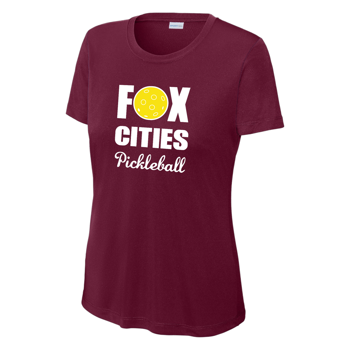 FCP Womens Short Sleeve Crew Neck Performance Large Logo