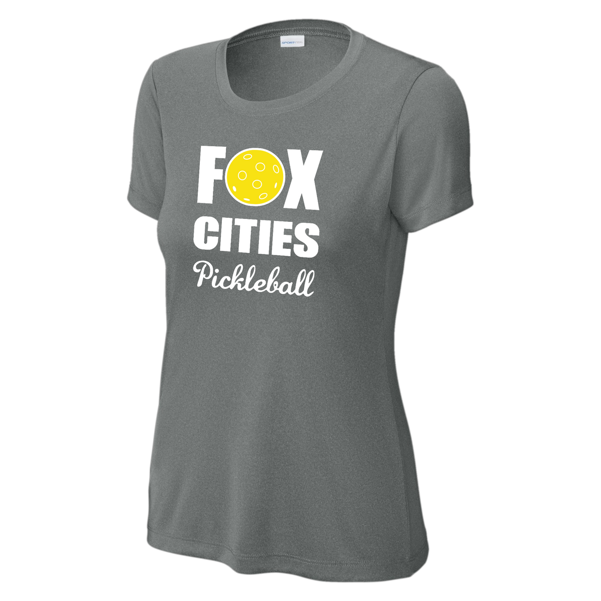 FCP Womens Short Sleeve Crew Neck Performance Large Logo