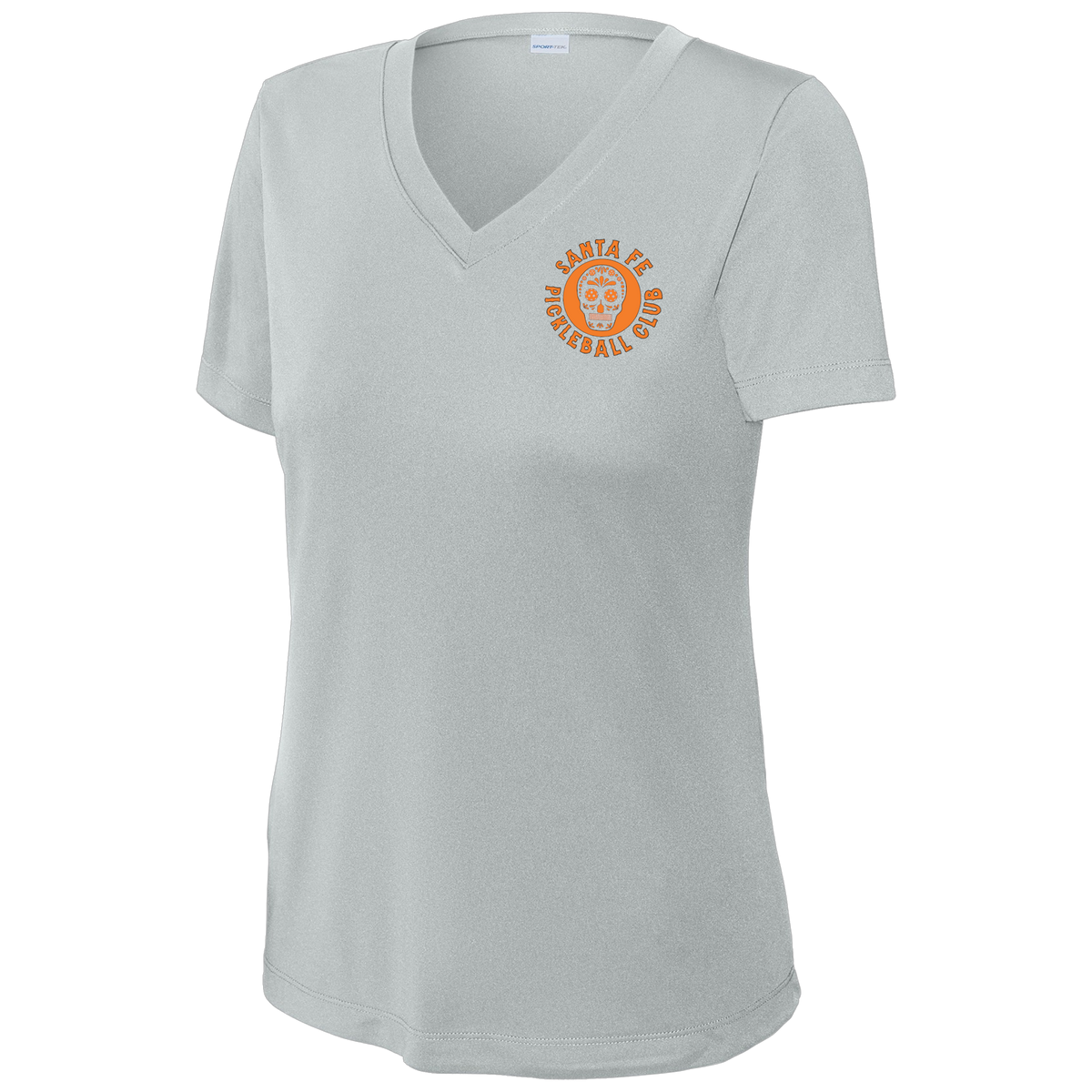 Santa Fe Womens Short Sleeve V Neck Small Logo