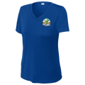 Wickenburg Womens Short Sleeve V Neck Small Logo