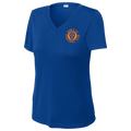 Santa Fe Womens Short Sleeve V Neck Small Logo
