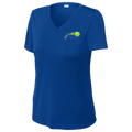 Ripon Womens Short Sleeve V Neck Small Logo