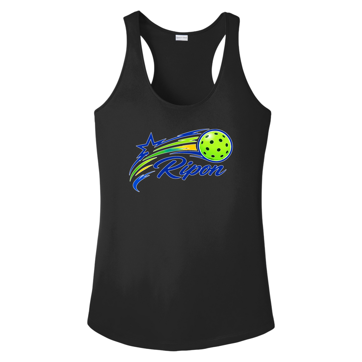 Ripon Womens Racerbacks Large Logo