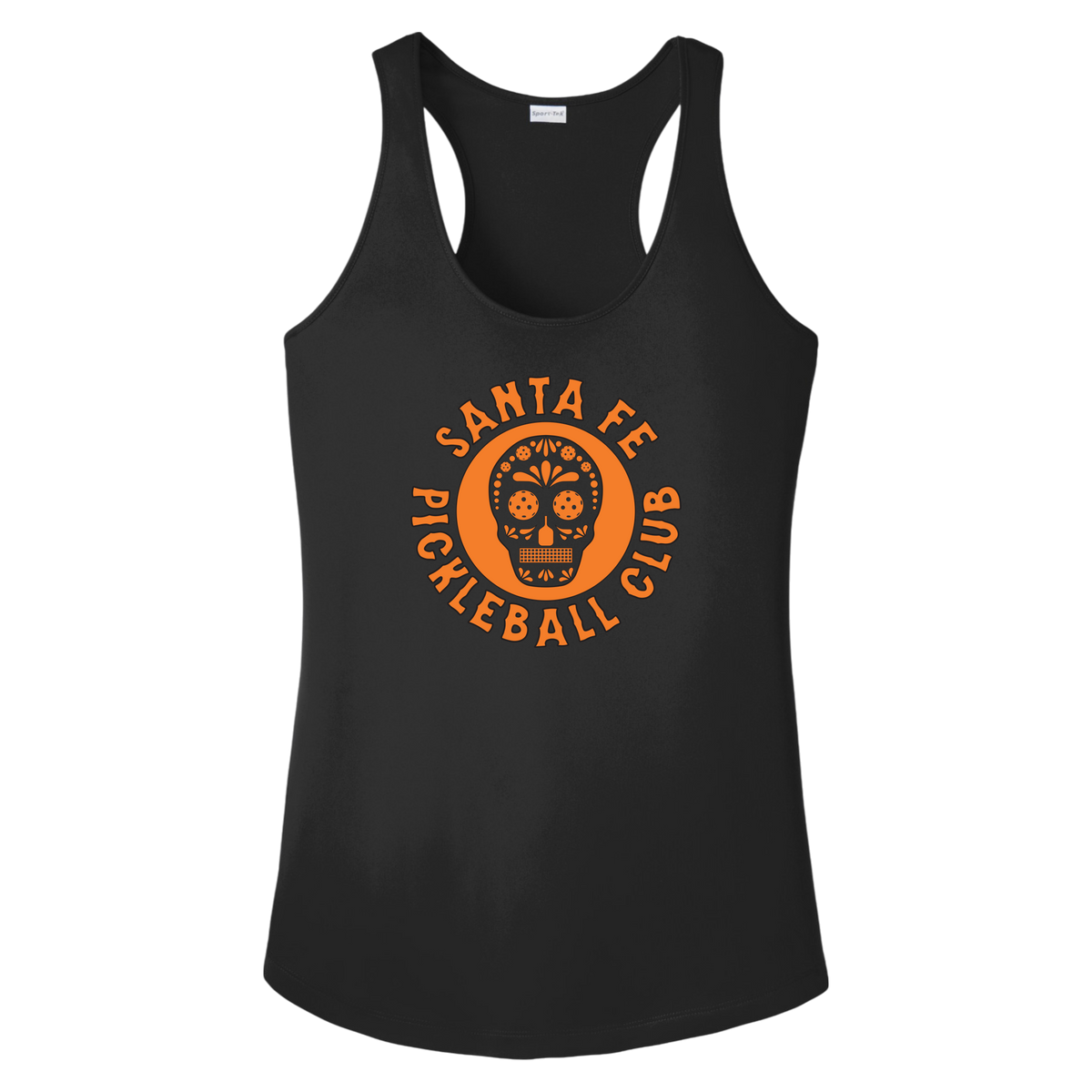 Santa Fe Womens Racerbacks Large Logo