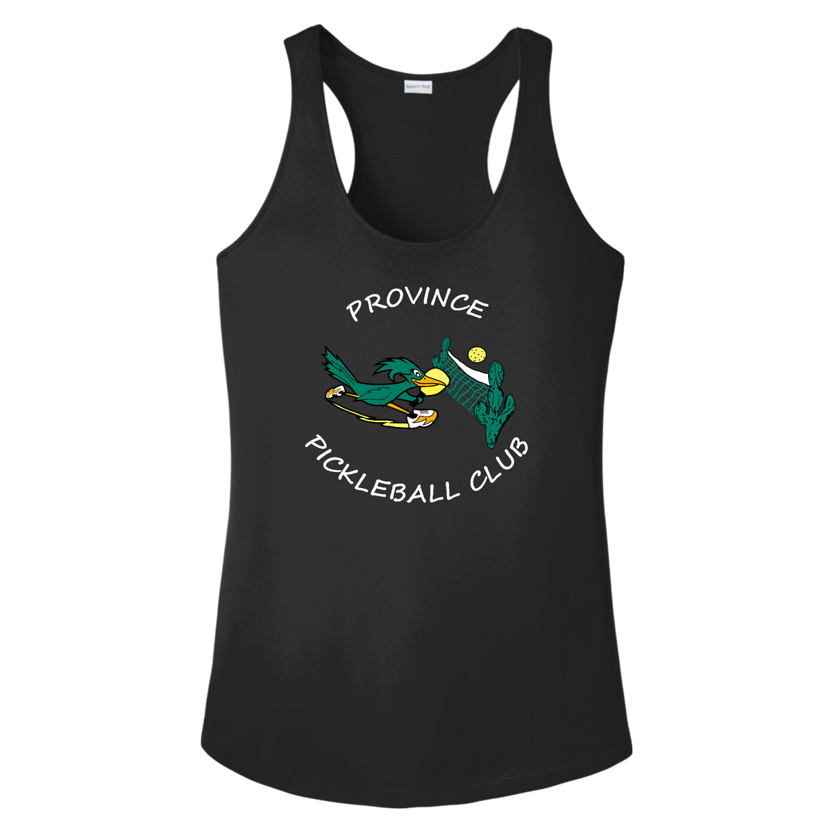 Province Womens Racerbacks Large Logo