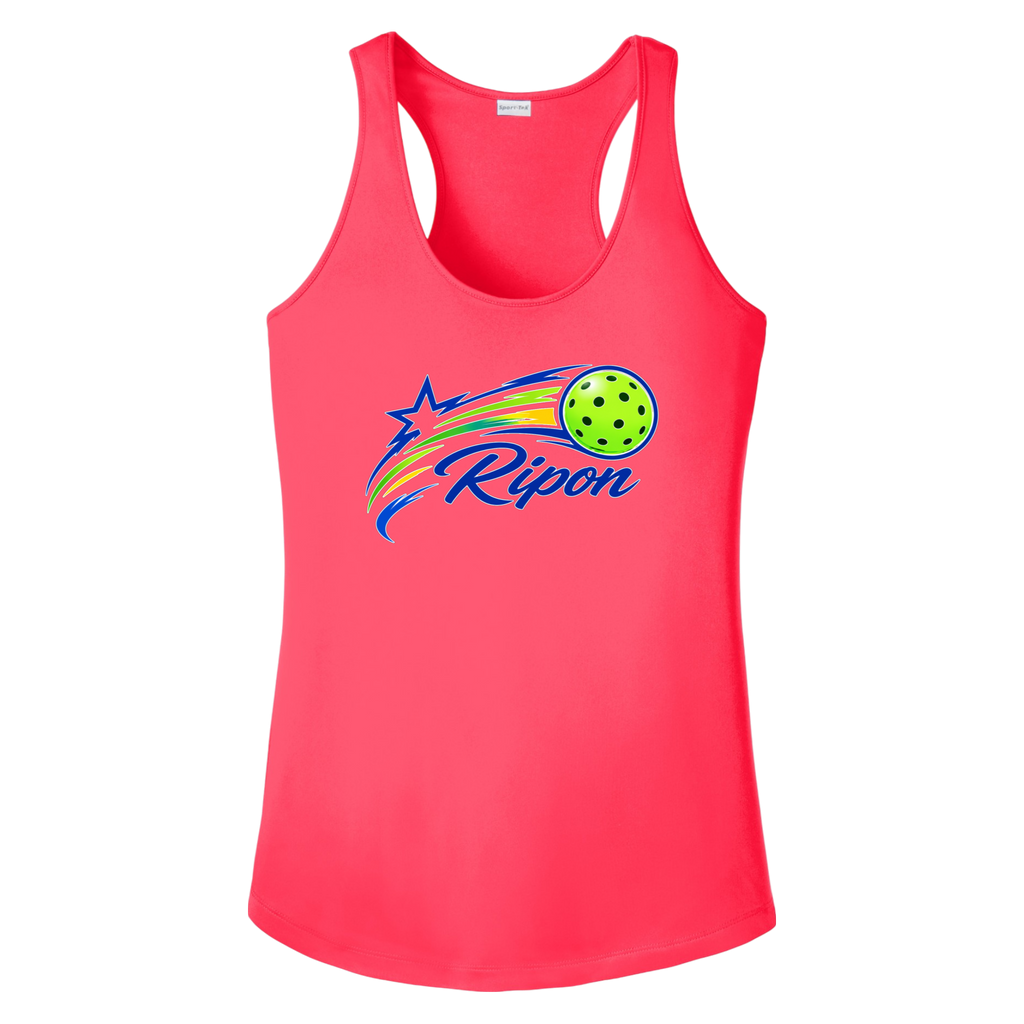 Ripon Womens Racerbacks Large Logo