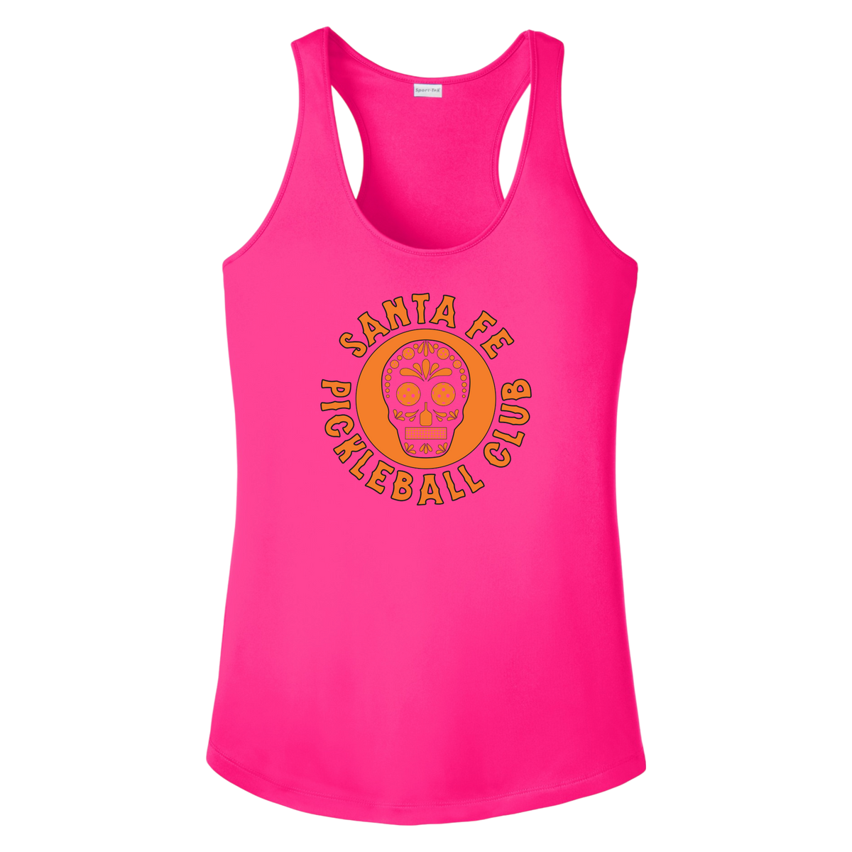 Santa Fe Womens Racerbacks Large Logo