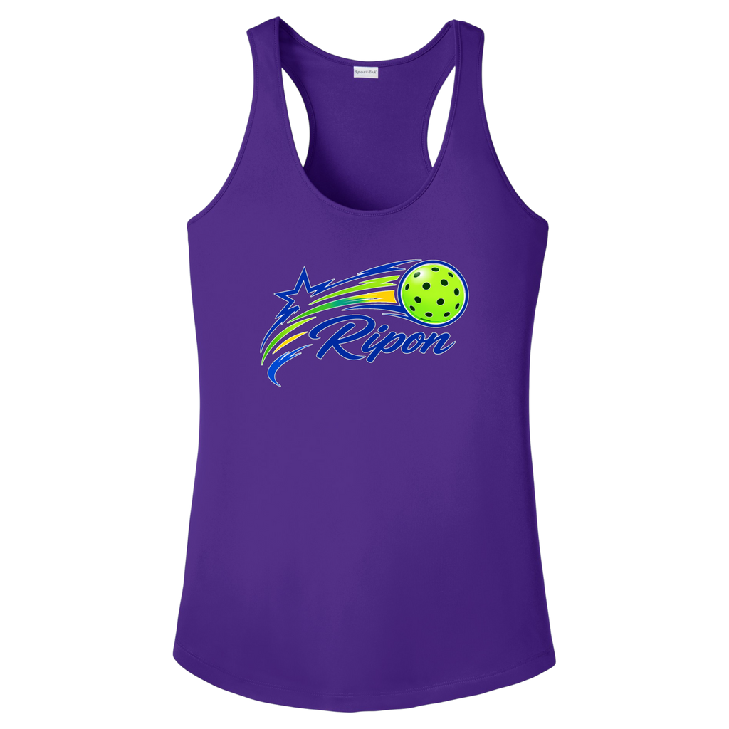 Ripon Womens Racerbacks Large Logo