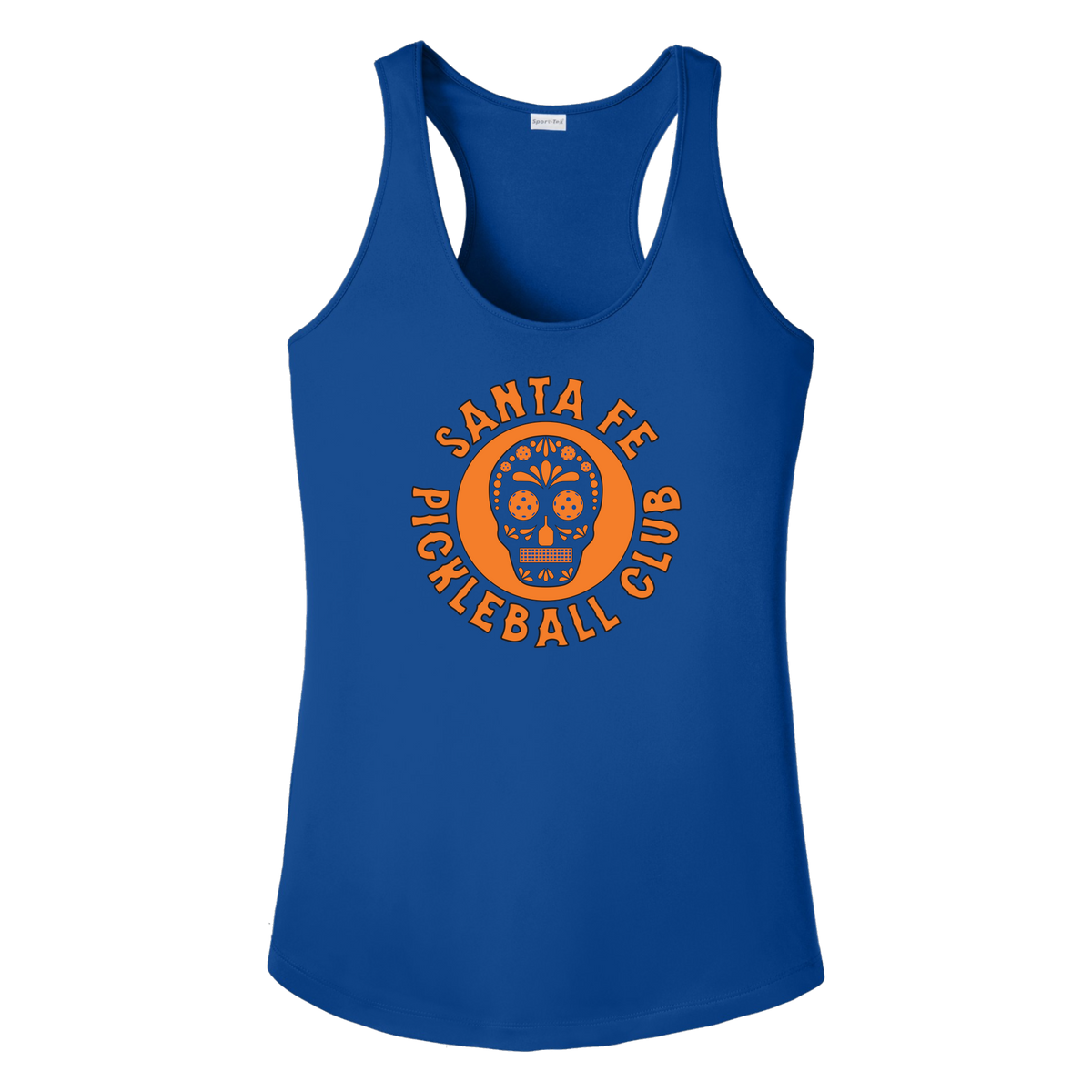 Santa Fe Womens Racerbacks Large Logo