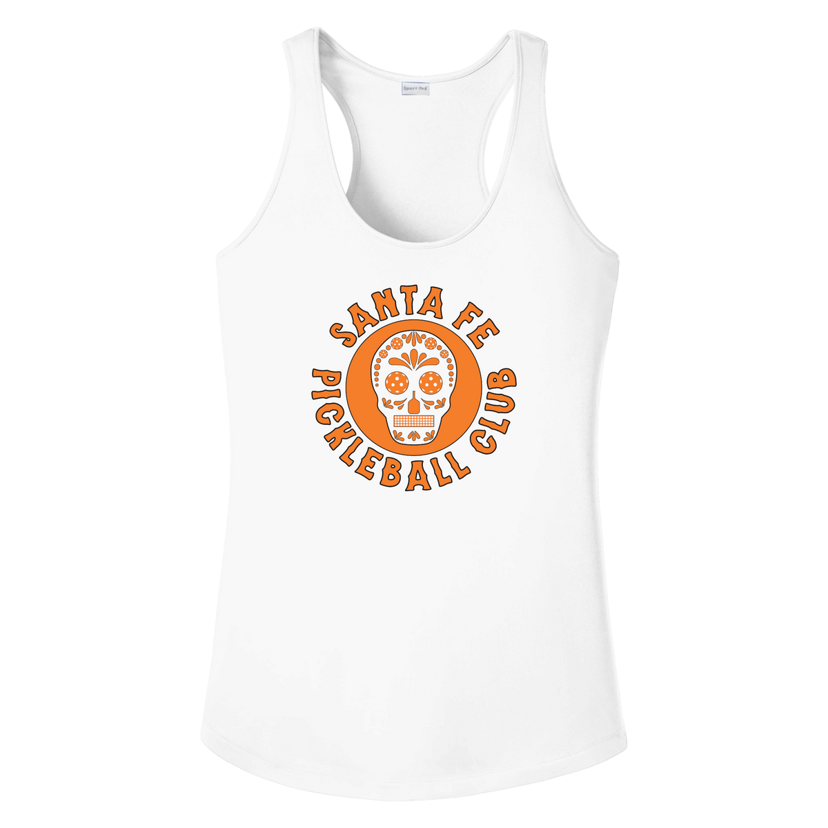 Santa Fe Womens Racerbacks Large Logo