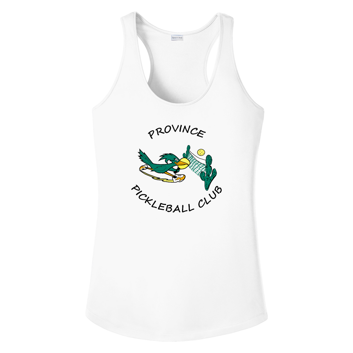 Province Womens Racerbacks Large Logo