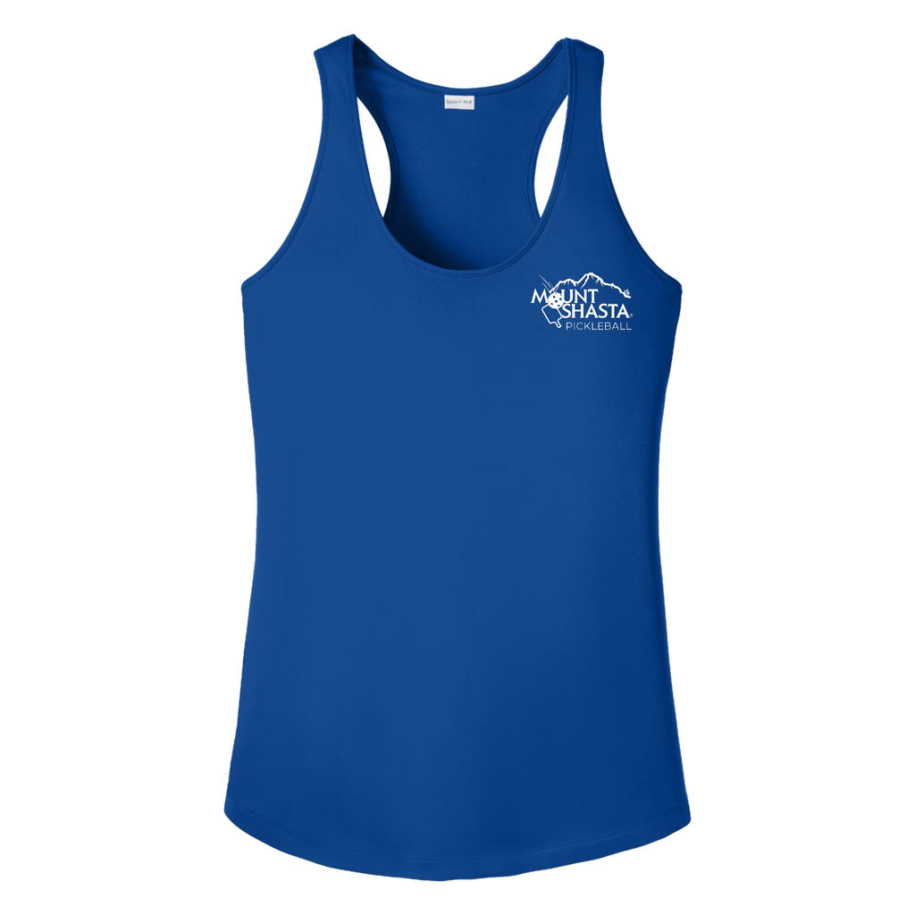 Shasta Womens Racerbacks Small Main Logo