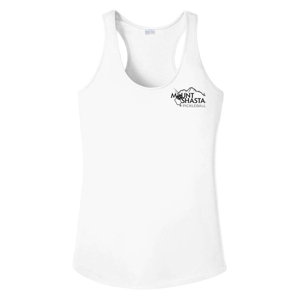Shasta Womens Racerbacks Small Main Logo