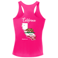 My pklbl Womens Racerback Tank Cali Back Logo