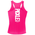 My pklbl Womens Racerback Tank Big Back Logo