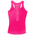 My pklbl Womens Racerback Tank Thin Back Logo