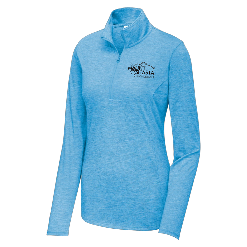 Shasta Womens Quarter Zip Main Logo