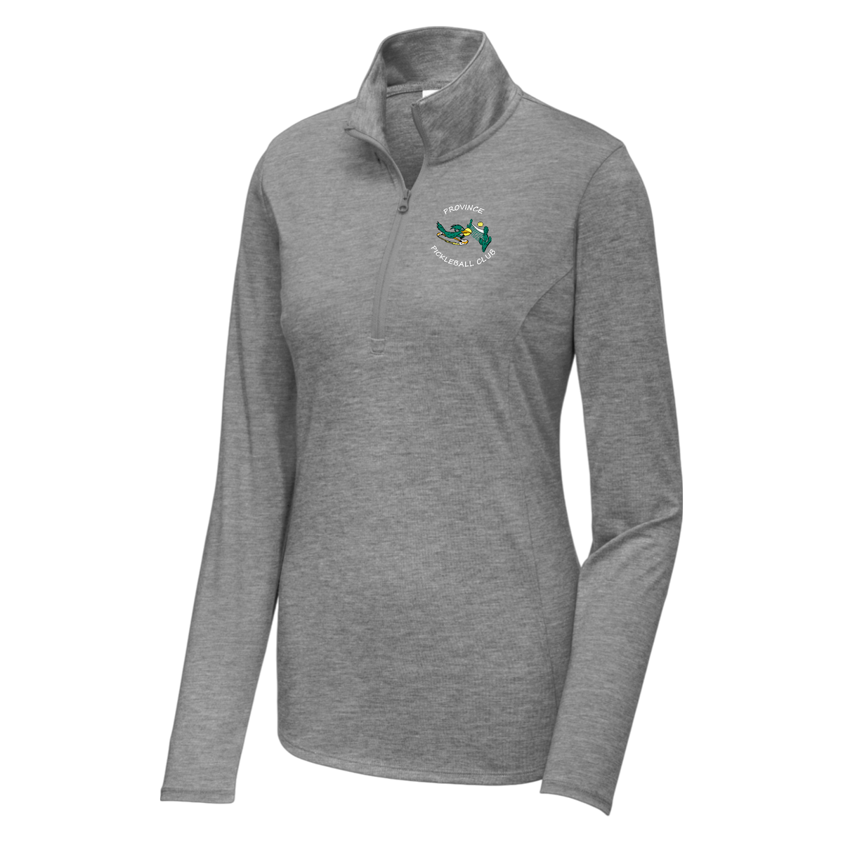 Province Womens Quarter Zip Small Logo