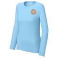 Santa Fe Womens Performance Long Sleeve Crew Neck Shirt Small Logo