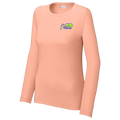 Ripon Womens Performance Long Sleeve Crew Neck Shirt Small Logo