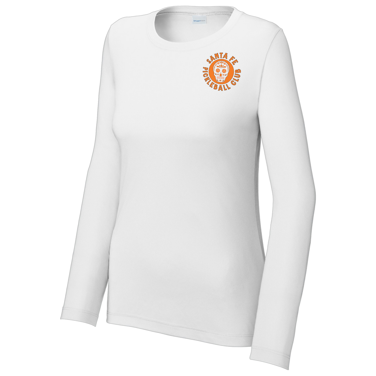 Santa Fe Womens Performance Long Sleeve Crew Neck Shirt Small Logo