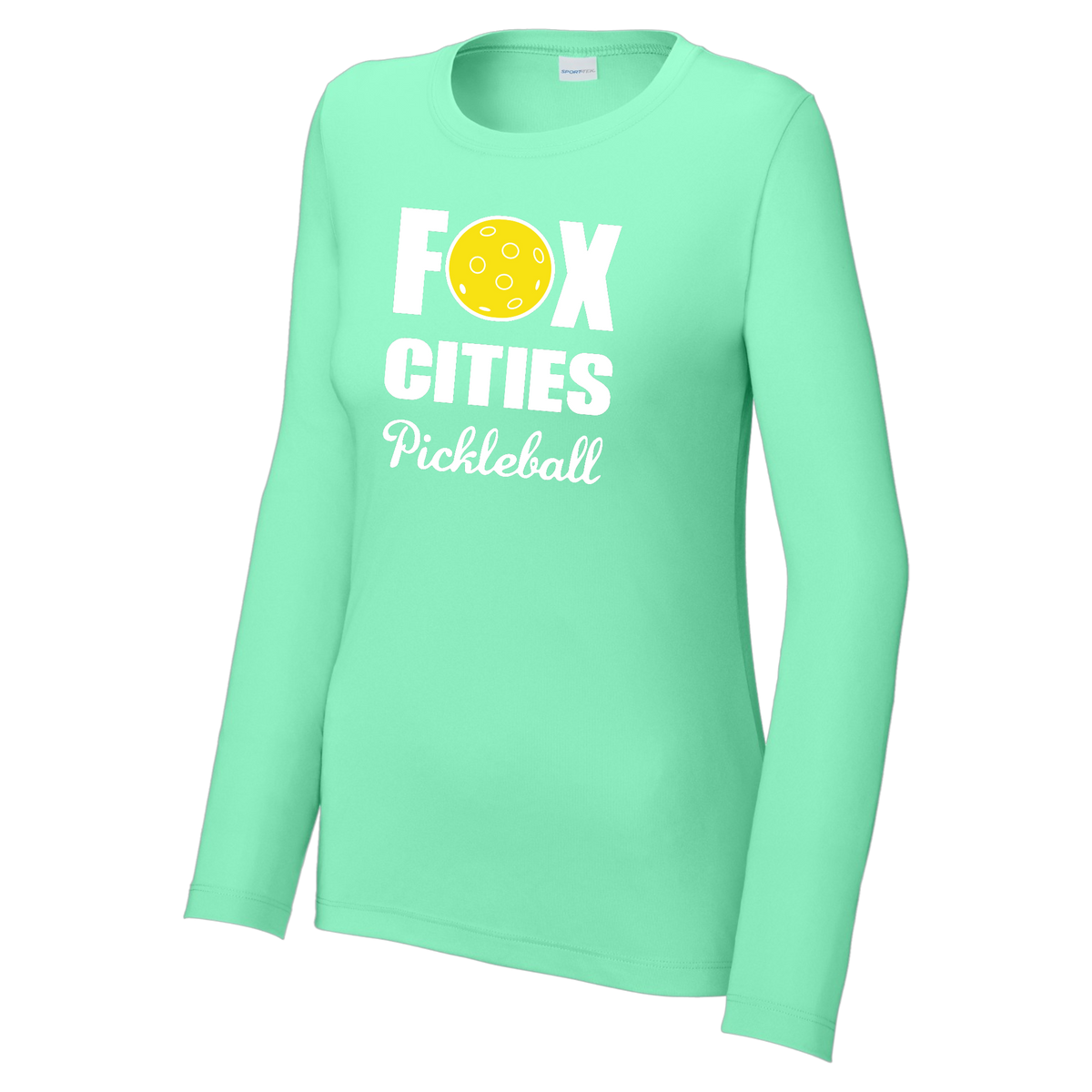 FCP Womens Performance Long Sleeve Crew Neck Shirt Large Logo