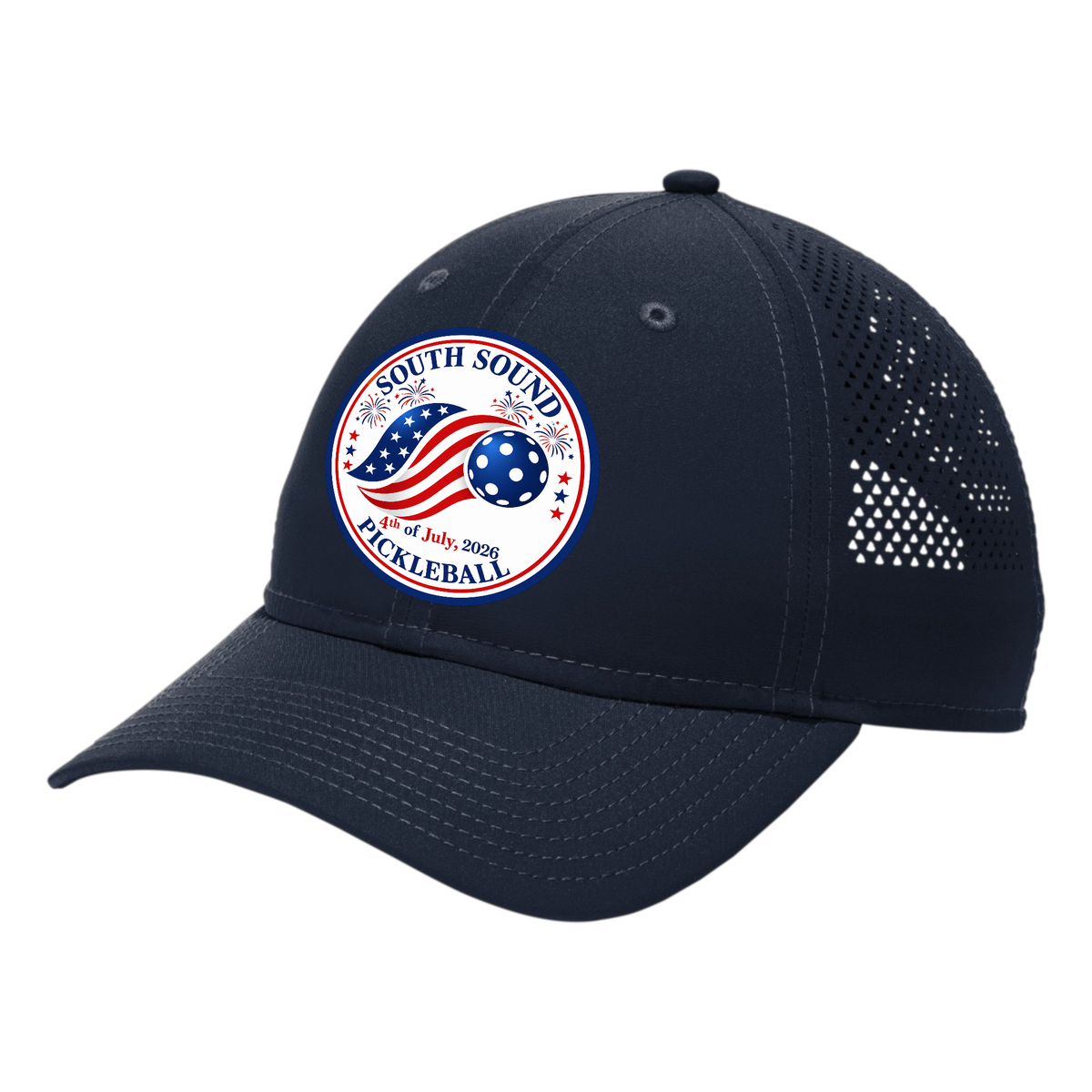 SSPC Unisex Perforated Performance Cap 4th of July