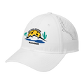 Sun Lakes Unisex Perforated Performance Cap Black Logo