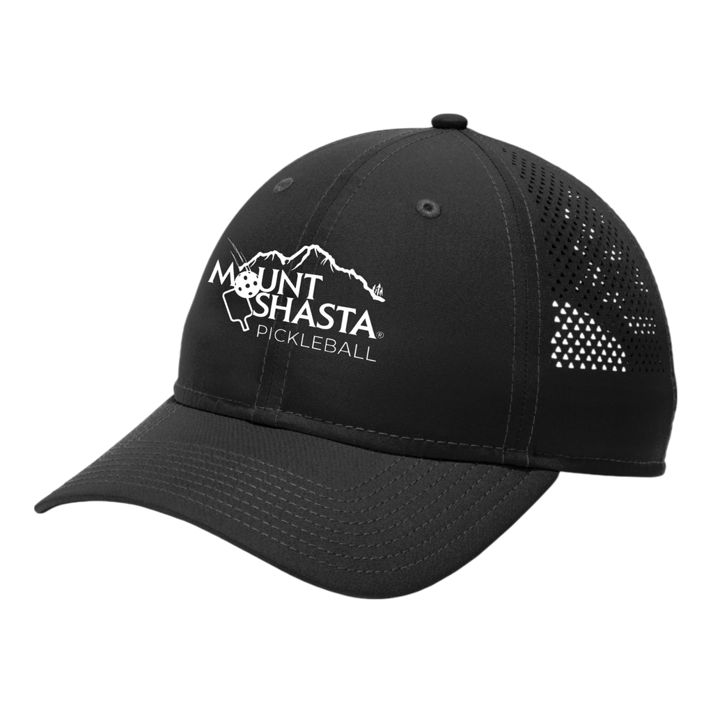 Shasta Unisex Perforated Performance Cap Main Logo