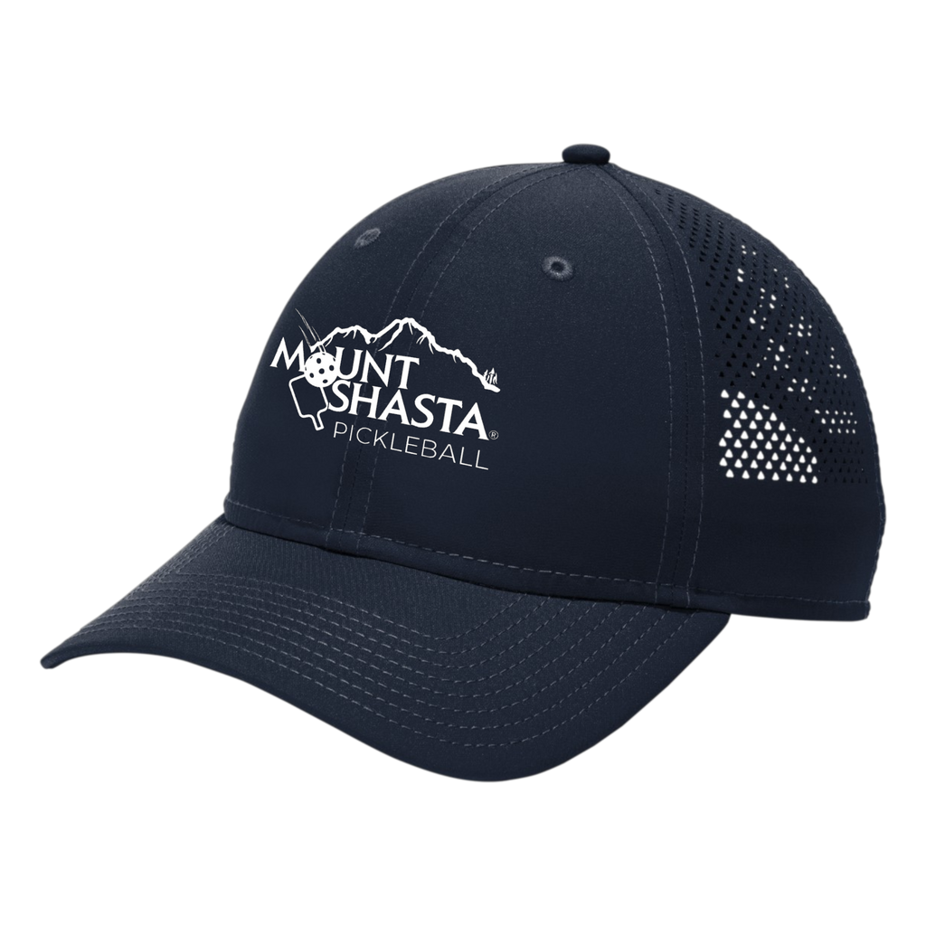 Shasta Unisex Perforated Performance Cap Main Logo