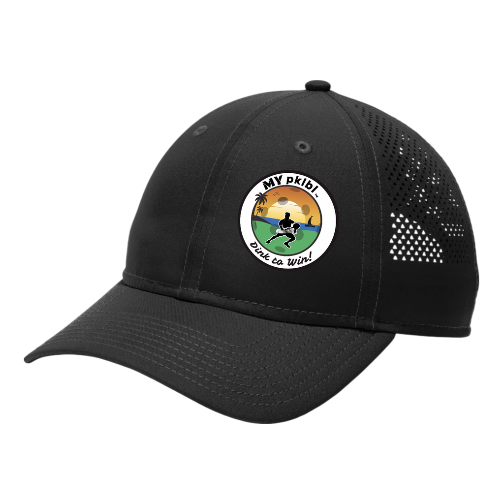My pklbl Unisex Perforated Performance Cap Side Panel Logo
