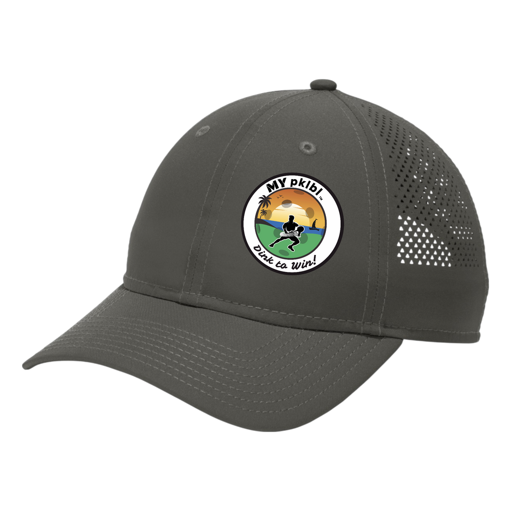 My pklbl Unisex Perforated Performance Cap Side Panel Logo