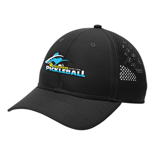 Barnstable Unisex Perforated Performance Cap White Logo