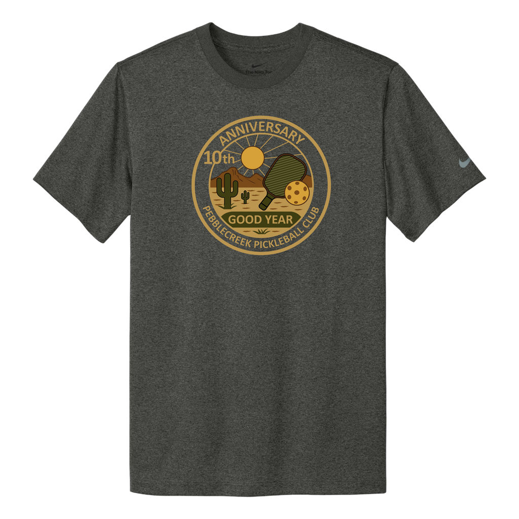 PebbleCreek Mens Nike Dri Fit Large Anniv Logo