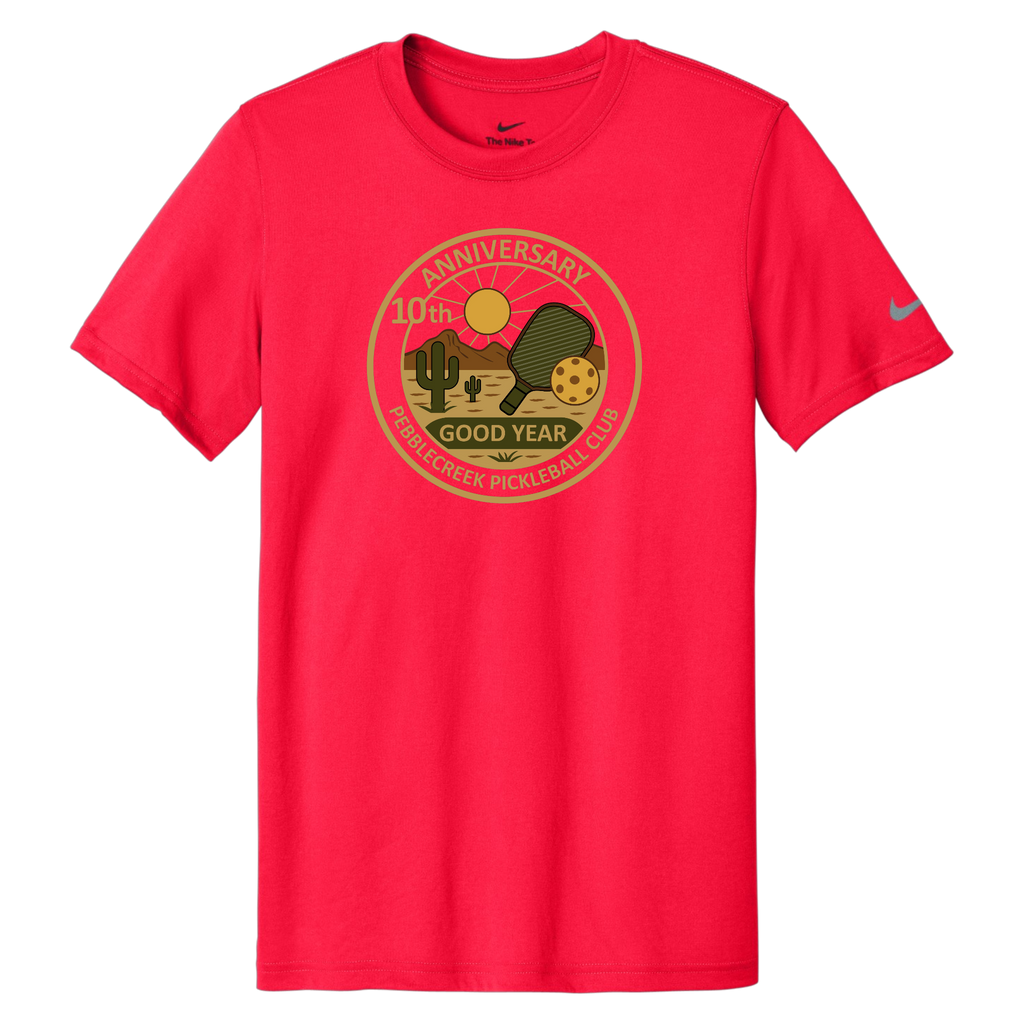 PebbleCreek Mens Nike Dri Fit Large Anniv Logo