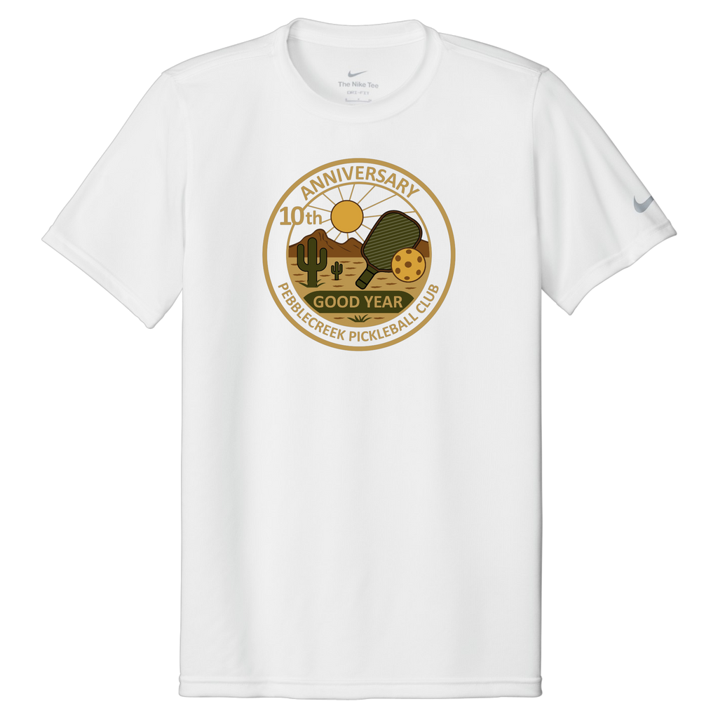 PebbleCreek Mens Nike Dri Fit Large Anniv Logo
