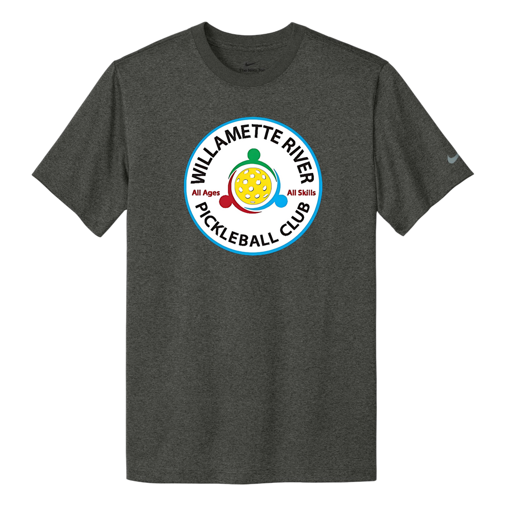 Willamette Mens Nike Dri Fit Tee Large Logo