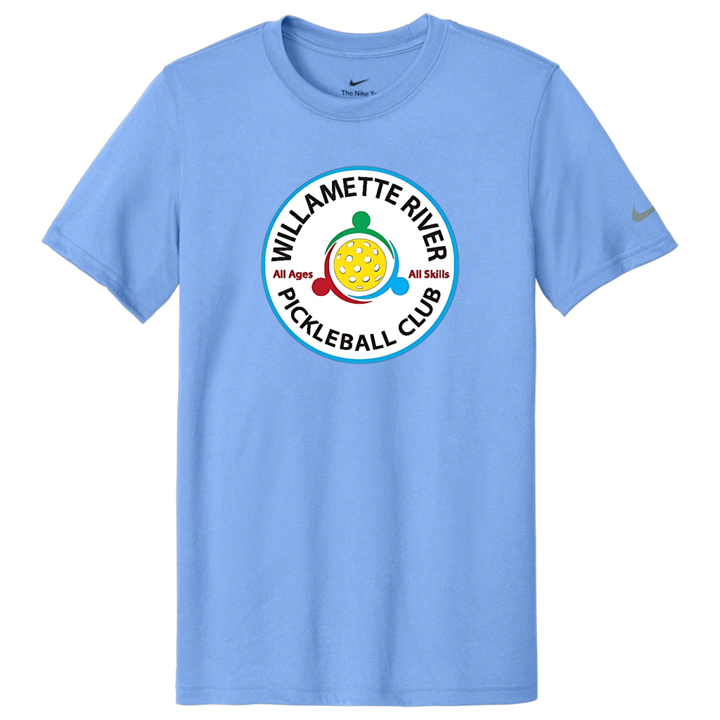 Willamette Mens Nike Dri Fit Tee Large Logo