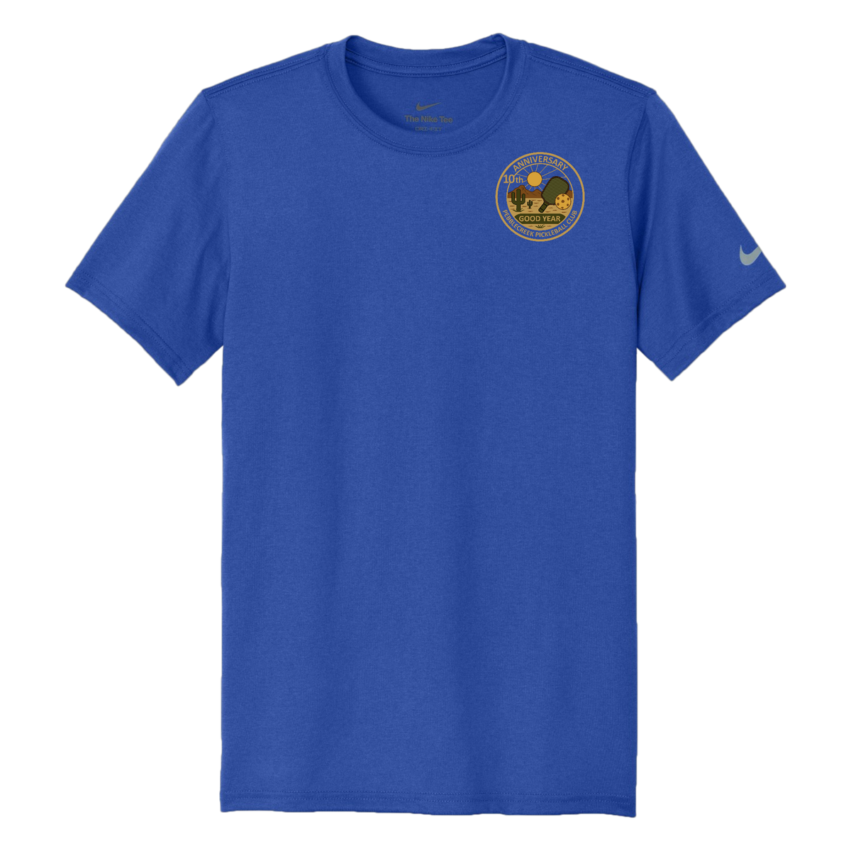 PebbleCreek Mens Nike Dri Fit Small Anniv Logo